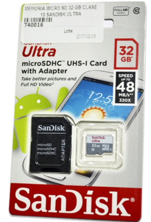 Micro SD Sandisk 32GB